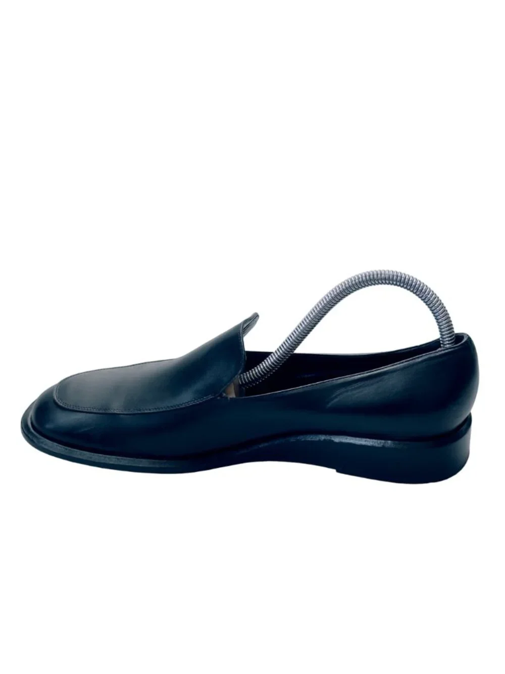 HAROLD POWELL Women’s Shoes Black Leather Loafer Size 8.5B left foot 9B Right